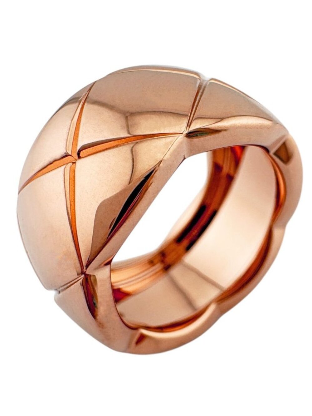 Chanel Coco Crush Large Ring 18K Pink Gold
